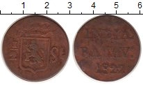 Продать Монеты Нидерландская Индия 1/2 стюбера 1822 Медь