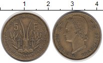 Продать Монеты Французская Экваториальная Африка 5 франков 1956 Латунь
