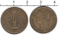 Продать Монеты Французская Экваториальная Африка 5 франков 1956 Латунь