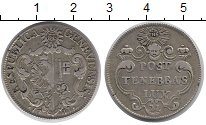 Продать Монеты Женева 21 соль 1711 Серебро