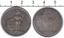Продать Монеты Лозанна 1 франк 1845 Серебро