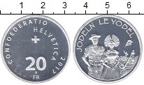Продать Монеты Швейцария 20 франков 2017 Серебро