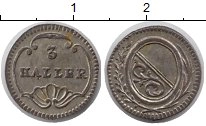 Продать Монеты Цюрих 3 геллера 0 Серебро