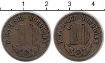 Продать Монеты Австрия 10 крейцеров 0 Медь