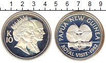Продать Монеты Папуа-Новая Гвинея 10 кин 1982 Серебро