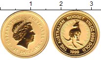 Продать Монеты Австралия 15 долларов 1999 Золото