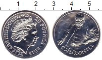 Продать Монеты Великобритания 20 фунтов 2015 Серебро