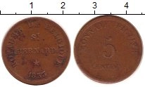 Продать Монеты Бельгия 5 сентим 1833 Медь