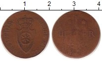 Продать Монеты Рейнская конфедерация 1 хеллер 1810 Медь