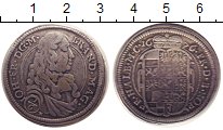 Продать Монеты Брауншвайг 1/6 талера 1676 Серебро