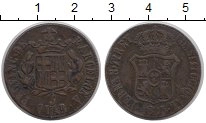 Продать Монеты Барселона 3 кварты 1823 Медь