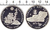 Продать Монеты Испания 10000 песет 1996 Серебро