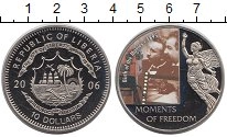 Продать Монеты Либерия 10 долларов 2006 Медно-никель