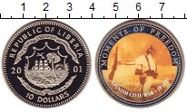 Продать Монеты Либерия 10 долларов 2001 Медно-никель