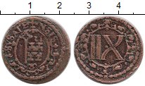 Продать Монеты Зост 12 пфеннигов 1620 Медь