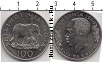 Продать Монеты Танзания 100 шиллингов 1986 Медно-никель