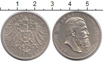 Продать Монеты Рейсс 2 марки 1901 Серебро