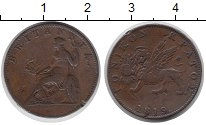 Продать Монеты Крит 2 лепты 1819 Медь