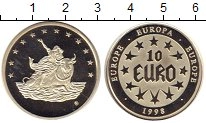 Продать Монеты Великобритания 10 евро 1998 Медно-никель