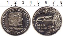 Продать Монеты Гавайские острова 2 доллара 2016 Медно-никель