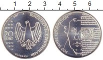 Продать Монеты Германия 20 евро 2017 Серебро