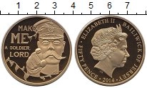 Продать Монеты Остров Джерси 50 пенсов 2014 Латунь