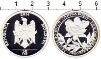 Продать Монеты Молдавия 50 лей 2014 Серебро