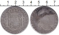 Продать Монеты Гватемала 8 реалов 1821 Серебро