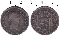 Продать Монеты Перу 2 реала 1816 Серебро