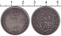Продать Монеты Индия 1/4 доллара 1822 Серебро