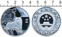Продать Монеты Китай 10 юаней 2010 Посеребрение