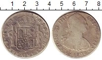 Продать Монеты Боливия 8 риалов 1808 Серебро