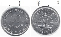 Продать Монеты Гвинея 10 сентаво 1973 Медно-никель