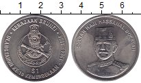 Продать Монеты Бруней 1 рингит 1994 Медно-никель