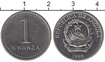 Продать Монеты Ангола 1 кванза 1999 Медно-никель