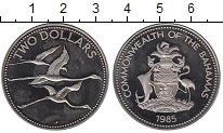 Продать Монеты Багамские острова 2 доллара 1985 Медно-никель