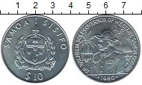 Продать Монеты Самоа 10 долларов 1980 Серебро
