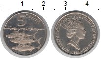 Продать Монеты Виргинские острова 5 центов 1985 Медно-никель