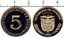 Продать Монеты Панама 5 сентесим 1985 Медно-никель