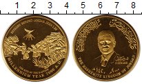 Продать Монеты Иордания 5 динар 2000 Латунь