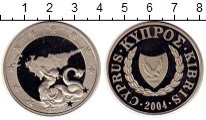 Продать Монеты Кипр 1 фунт 2004 Медно-никель