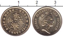 Продать Монеты Гонконг 5 центов 1988 Латунь