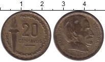 Продать Монеты Перу 20 сентим 1954 Латунь