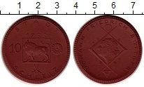 Продать Монеты Германия : Нотгельды 10 марок 1922 Фарфор