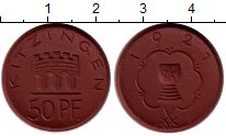Продать Монеты Германия : Нотгельды 50 пфеннигов 1927 Фарфор