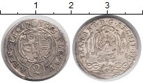 Продать Монеты Зальцбург 2 крейцера 1715 Серебро