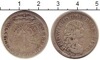 Продать Монеты Пруссия 6 крейцеров 1674 Серебро