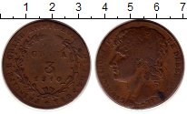 Продать Монеты Неаполь 3 грана 1810 Медь