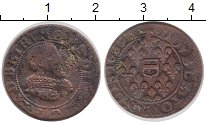 Продать Монеты Франция 2 торнуа 1637 Медь