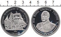 Продать Монеты Тонга 1 паанга 2010 Серебро